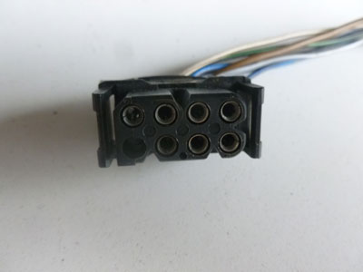 Bmw e39 rear light connector #2