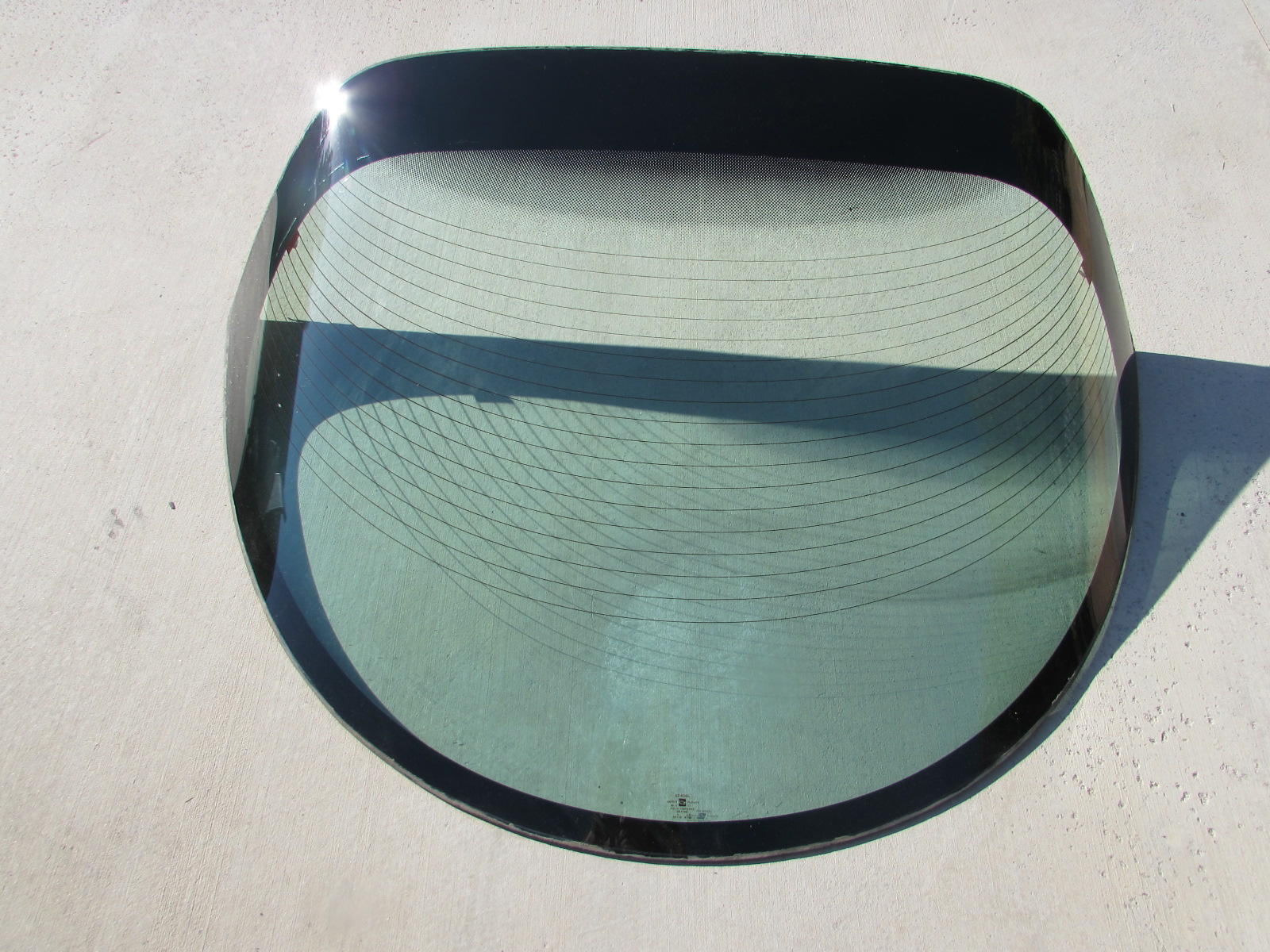 1995 Chevy Camaro - Rear Hatch Window Glass - Hermes Auto Parts