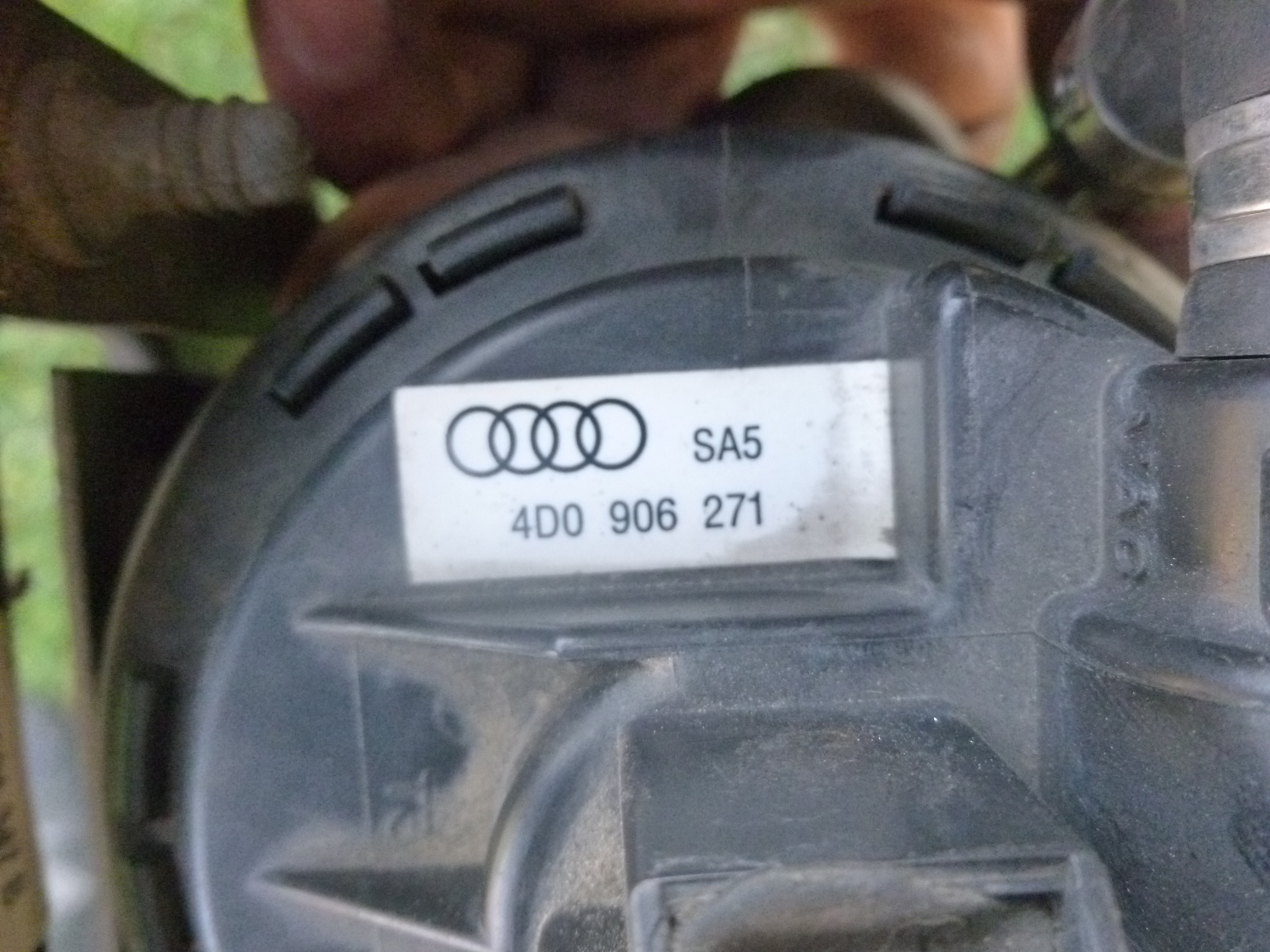 2000 Audi TT Mk1 / 8N - Fuel Leak Detection Diagnosis Pump ...