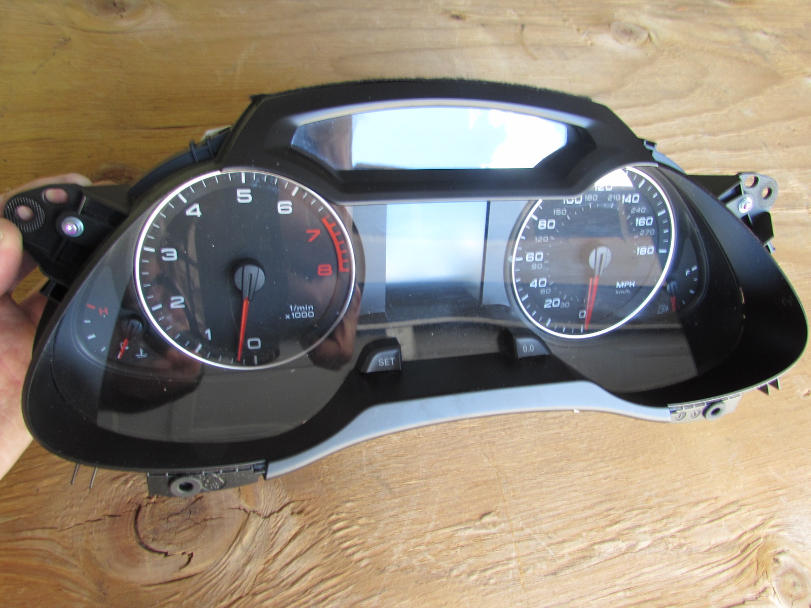 Audi OEM 09 10 11 A4 B8 Instrument Cluster Gauges Speedometer Tach ...