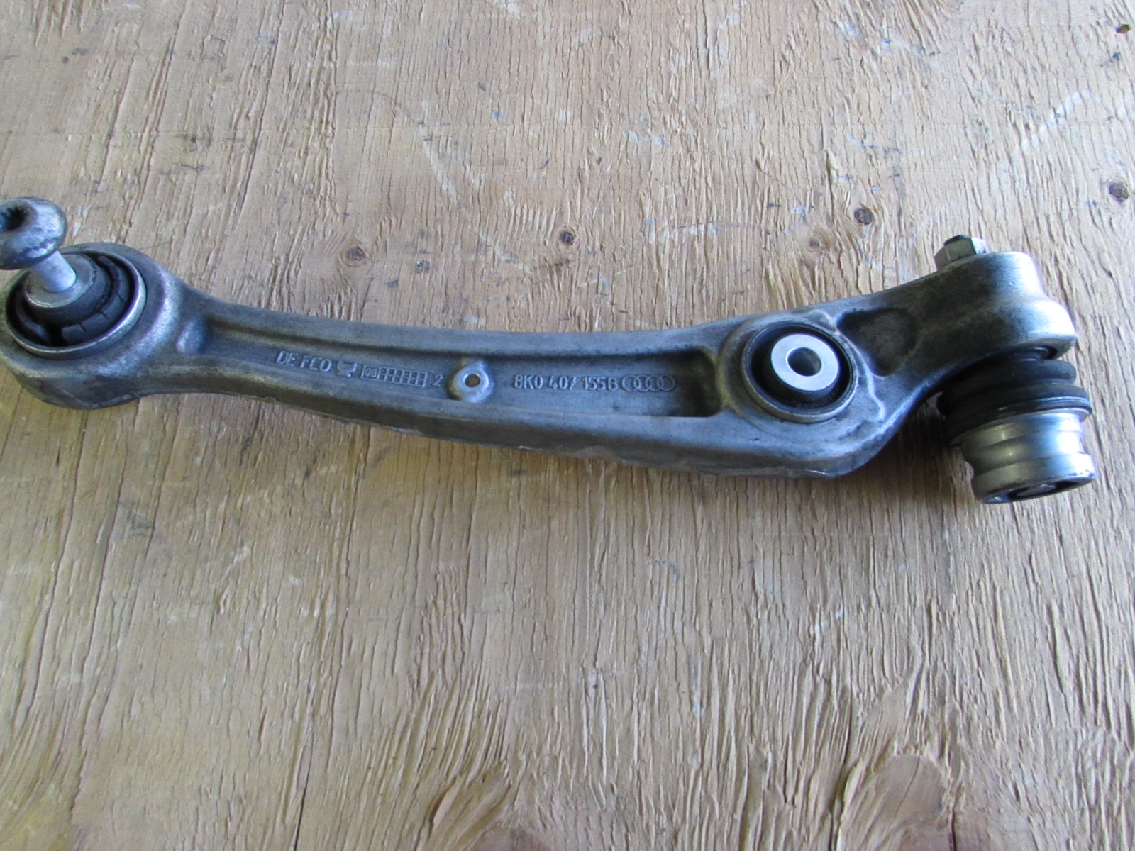 Audi OEM A4 B8 Lower Control Arm, Front Left Driver 8K0407155B 2008 ...