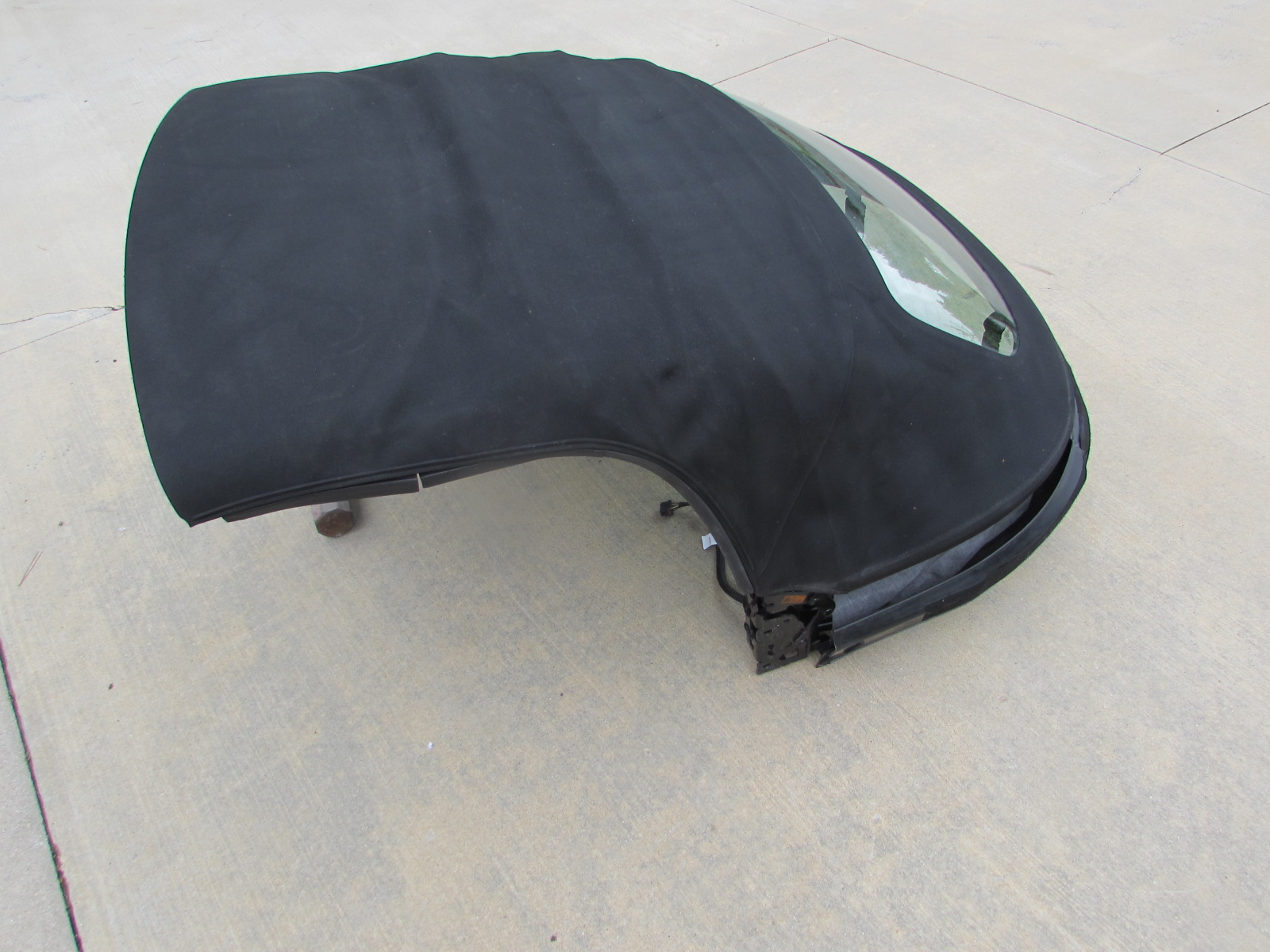 Audi TT Mk2 8J OEM Convertible Soft Top Roof w/ Frame, Cover, and Glass ...