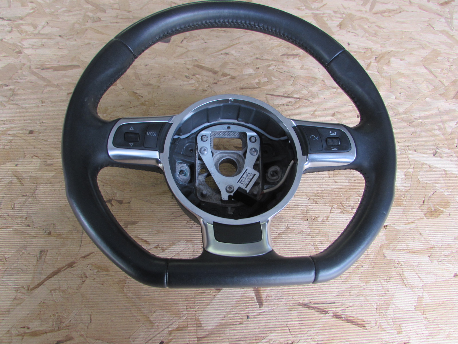 Audi TT Mk2 8J OEM Steering Wheel Black 8J0419091C R8 2008 2009 2010 ...