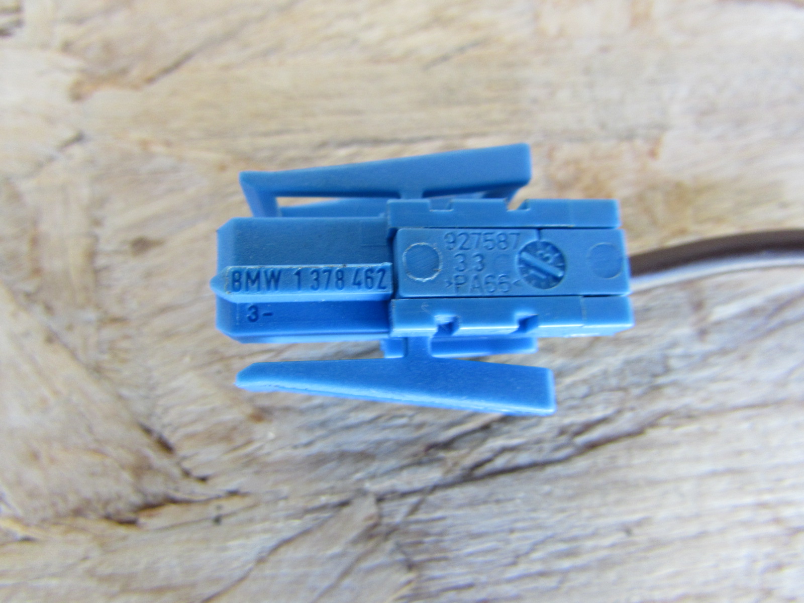 BMW 1 Pin Blue Connector w/ Pigtail 1378462 - Hermes Auto Parts