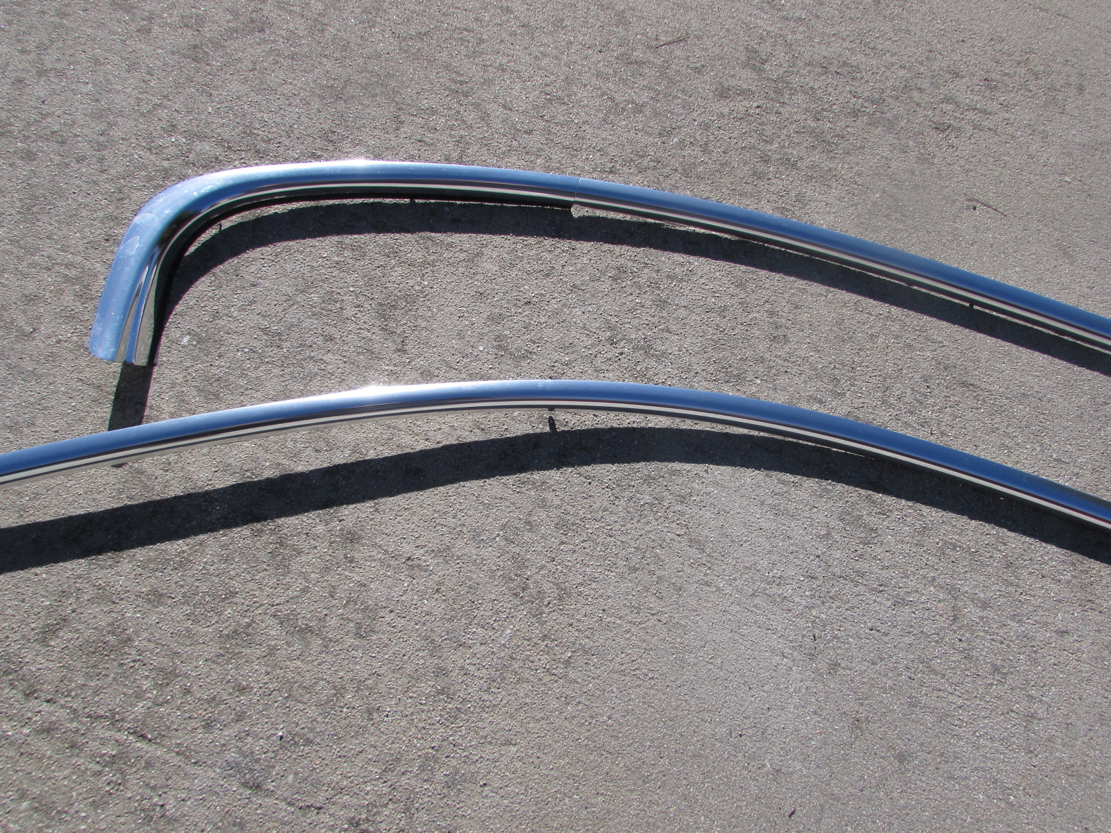 BMW Above Doors Trim Moulding Strip Side Window Frame Chrome (Pair ...