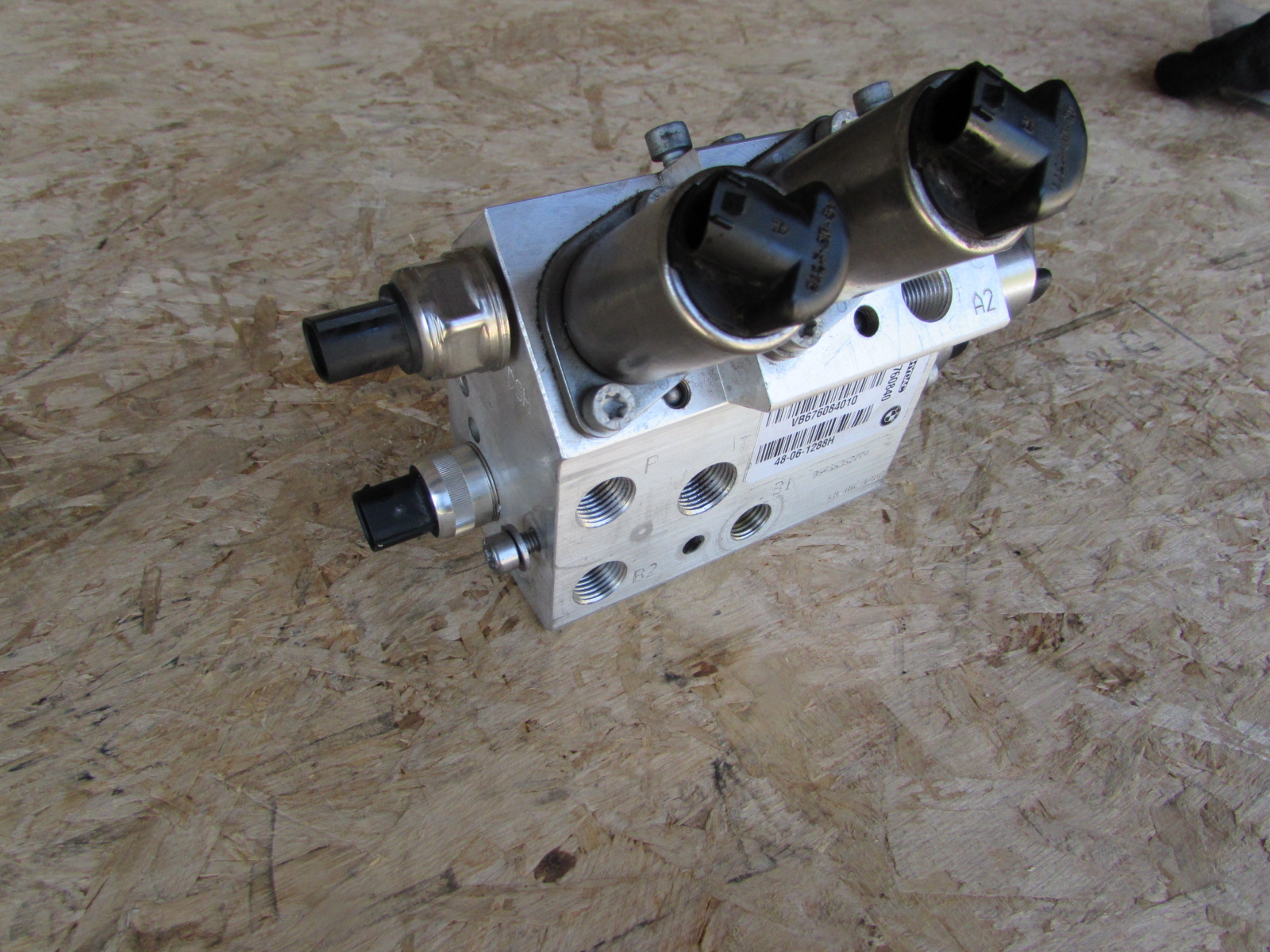 BMW Dynamic Drive Pump Valve Block Assembly 37206760840 E60 525i 528i ...