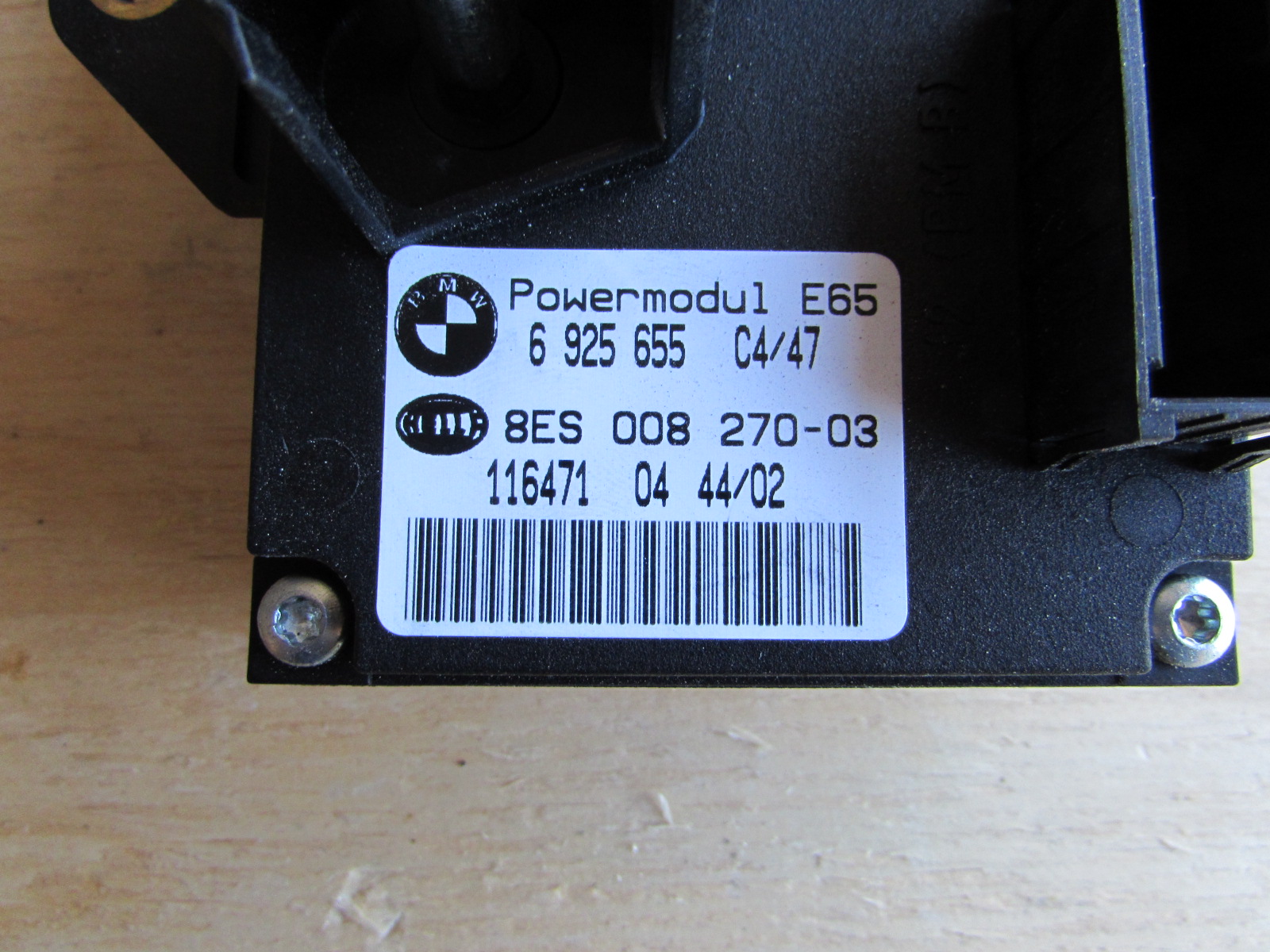 BMW Power Module Control Unit 61356925655 E65 E66 745i 745Li 750i 750Li ...