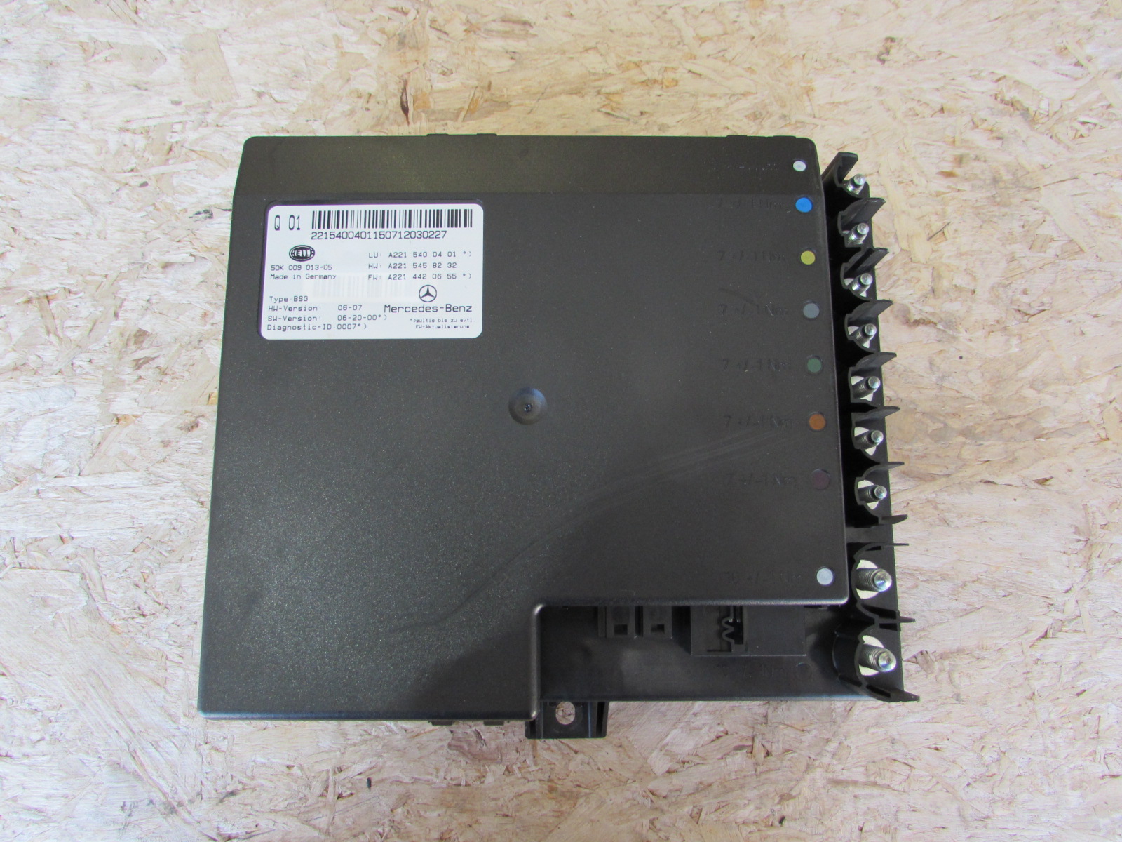 ベンツ S HV W221ヒューズリレーボックス A0005406050 中古 Amazon 