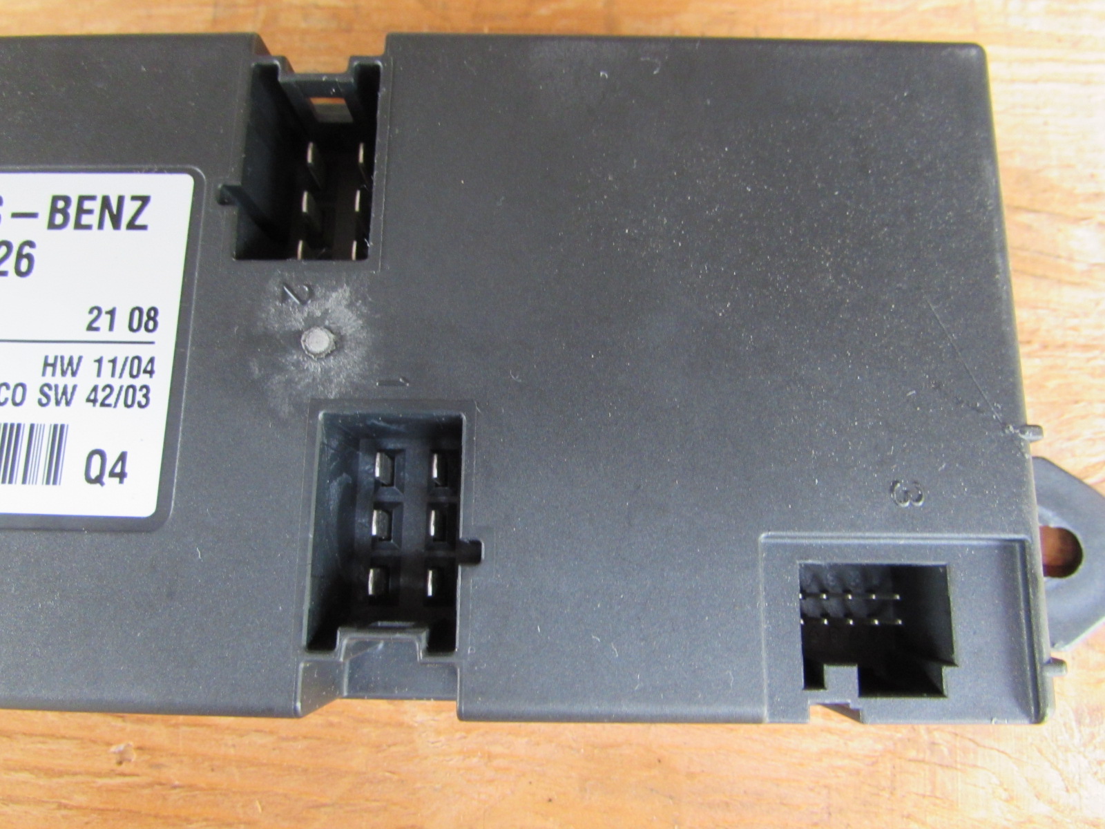 Mercedes R171 Seat Heating Control Unit Module A1718201626 SLK280 ...