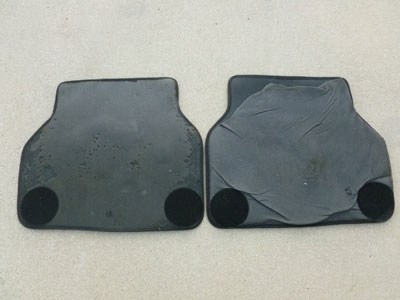 BMW Floor Mat Lock / Retainer Set – Fits E38 E34 E36 E39 E32 (740iL, 528i, 325i) – Tan Color